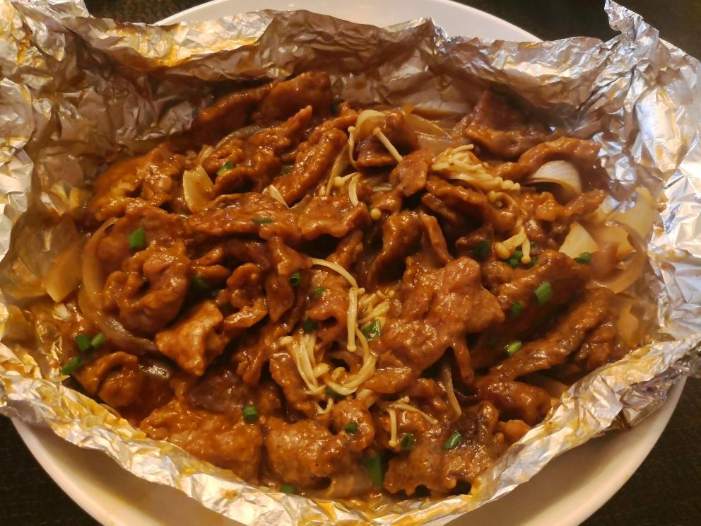 平底锅版锡纸牛肉