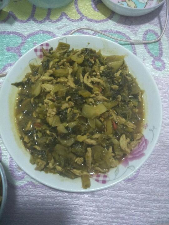 酸菜肉丝