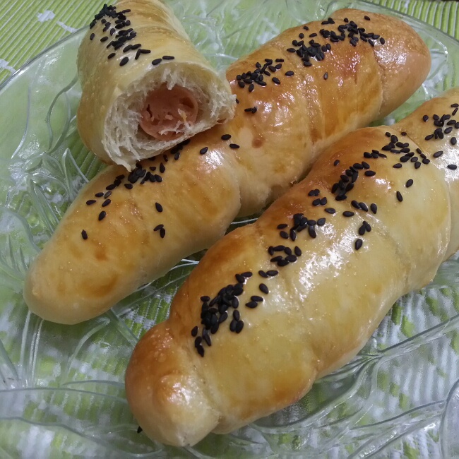热狗面包卷