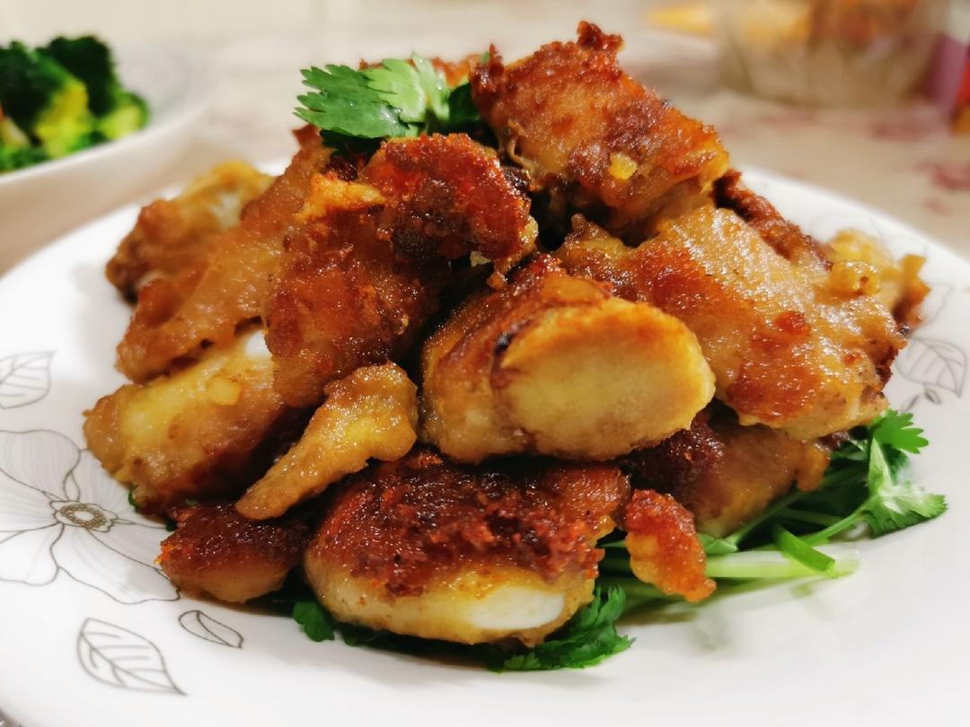 金牌蒜香排骨（先蒸后炸版）