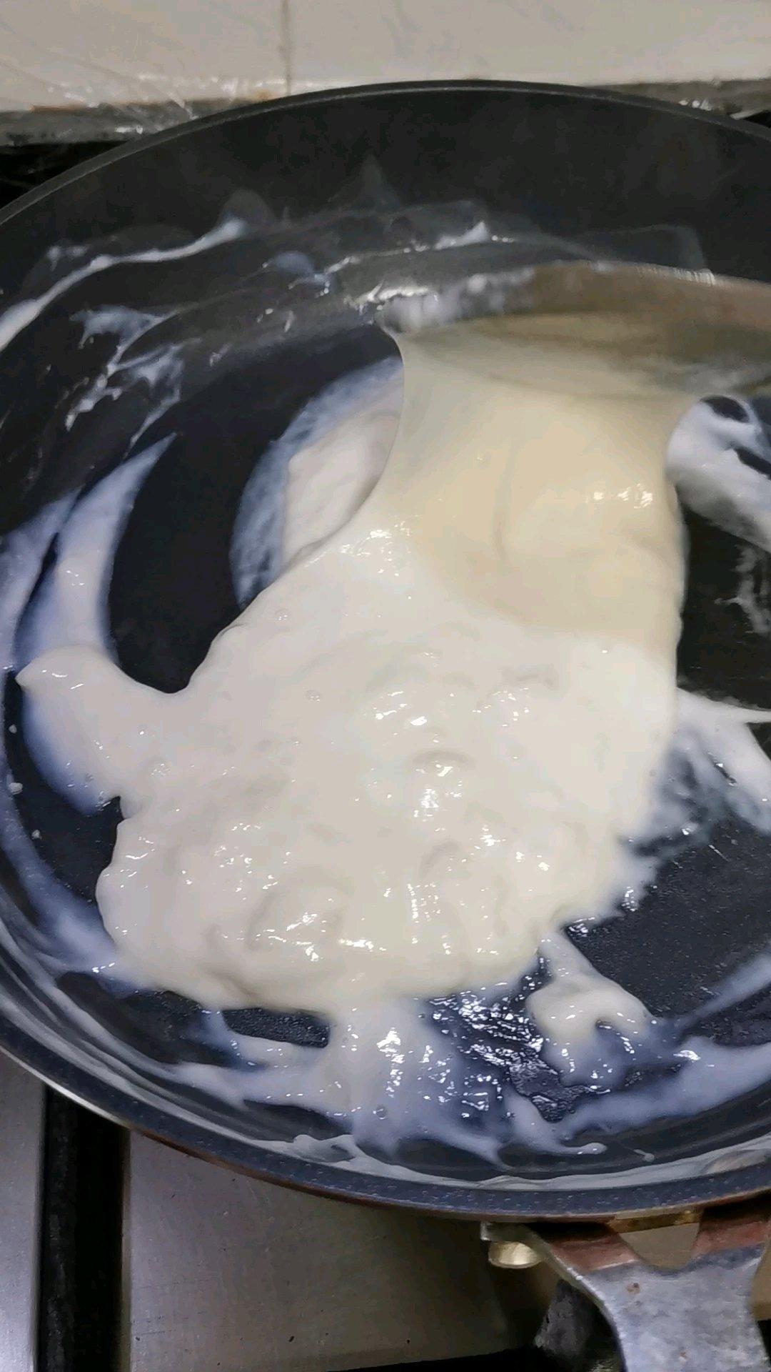 快手三步搞定鲜奶麻薯 木薯淀粉版 五分钟做完的增肌减脂期无糖低卡小零食甜点 无需称重 糯叽叽麻薯球 无糖无油 消耗黄豆粉 木薯淀粉 台湾麻吉奶奶