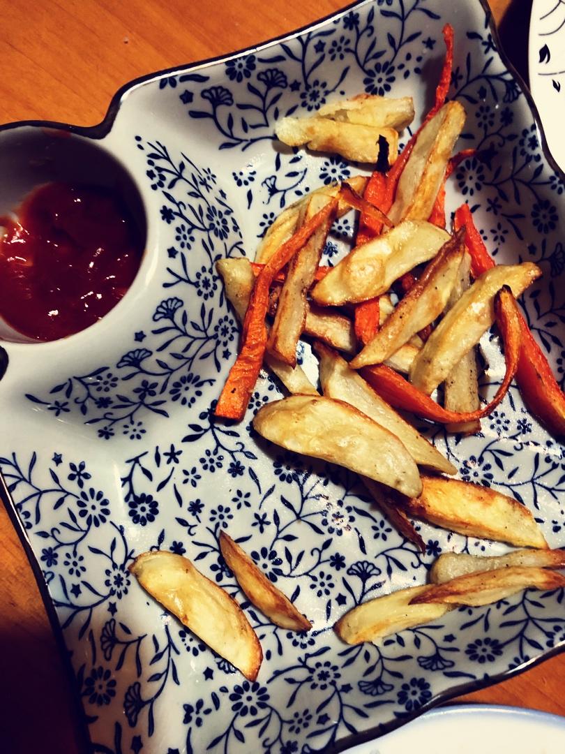 从此放弃油炸🥔烤杂蔬（土豆，红薯，藕片...）