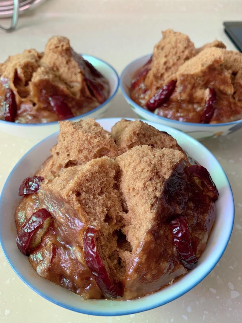 红糖（黑糖）发糕