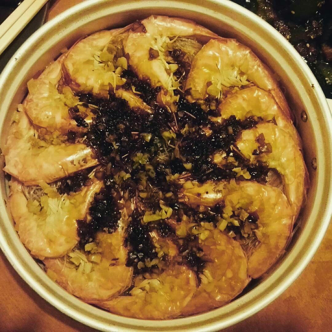蒜蓉粉丝蒸虾