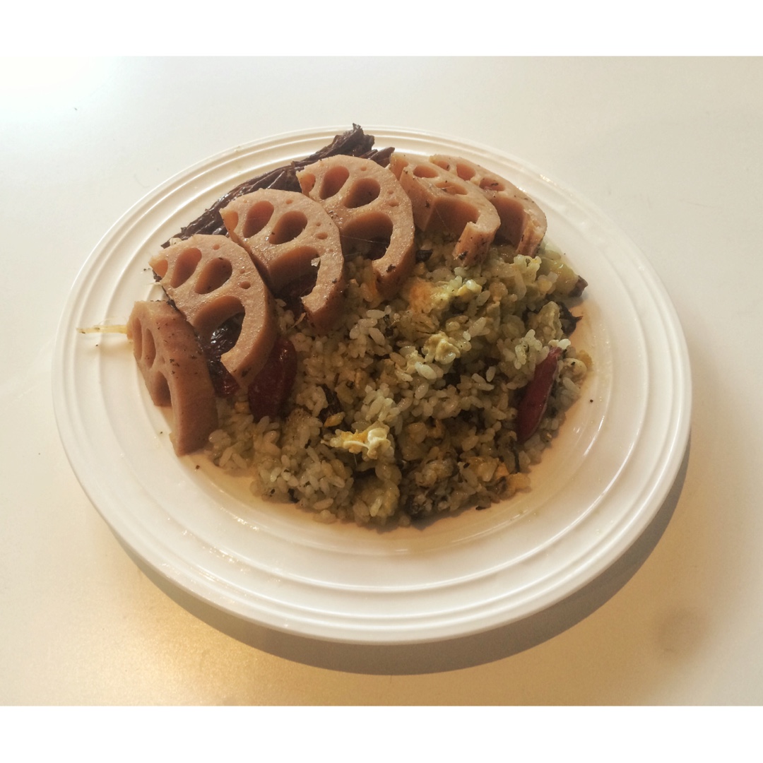 可能是最好吃系列--橄榄菜炒饭