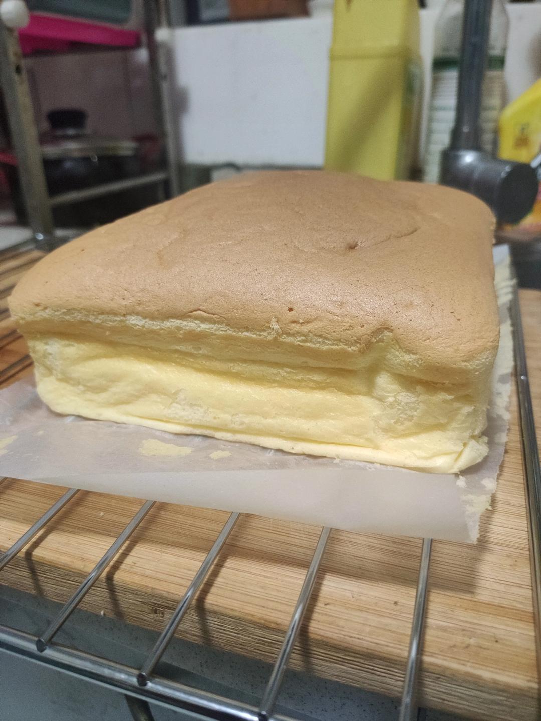 网红爆款芝士古早味蛋糕