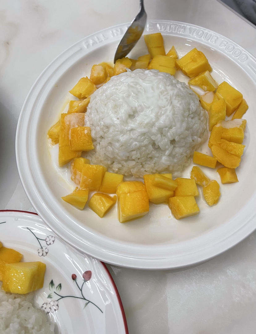 简单易操作的芒果糯米饭
