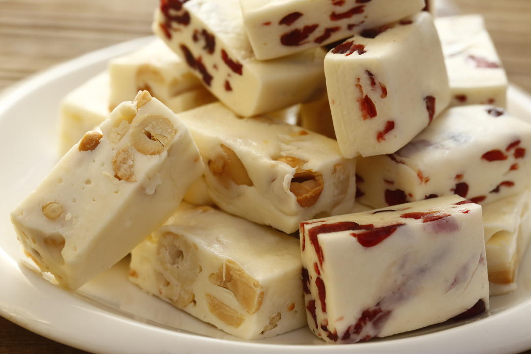 小展的下午茶│蔓越莓牛轧糖的做法