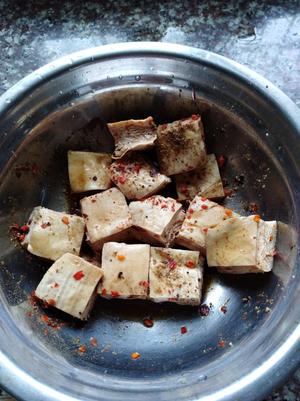 烤番茄豆腐鸡蛋紫米饭☀️【低脂快手高蛋白】的做法 步骤1