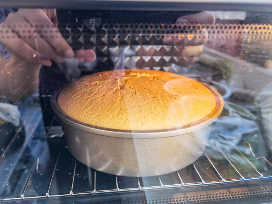 超柔软6寸戚风蛋糕(附8寸配方)零失败 超详细‼️含操作视频