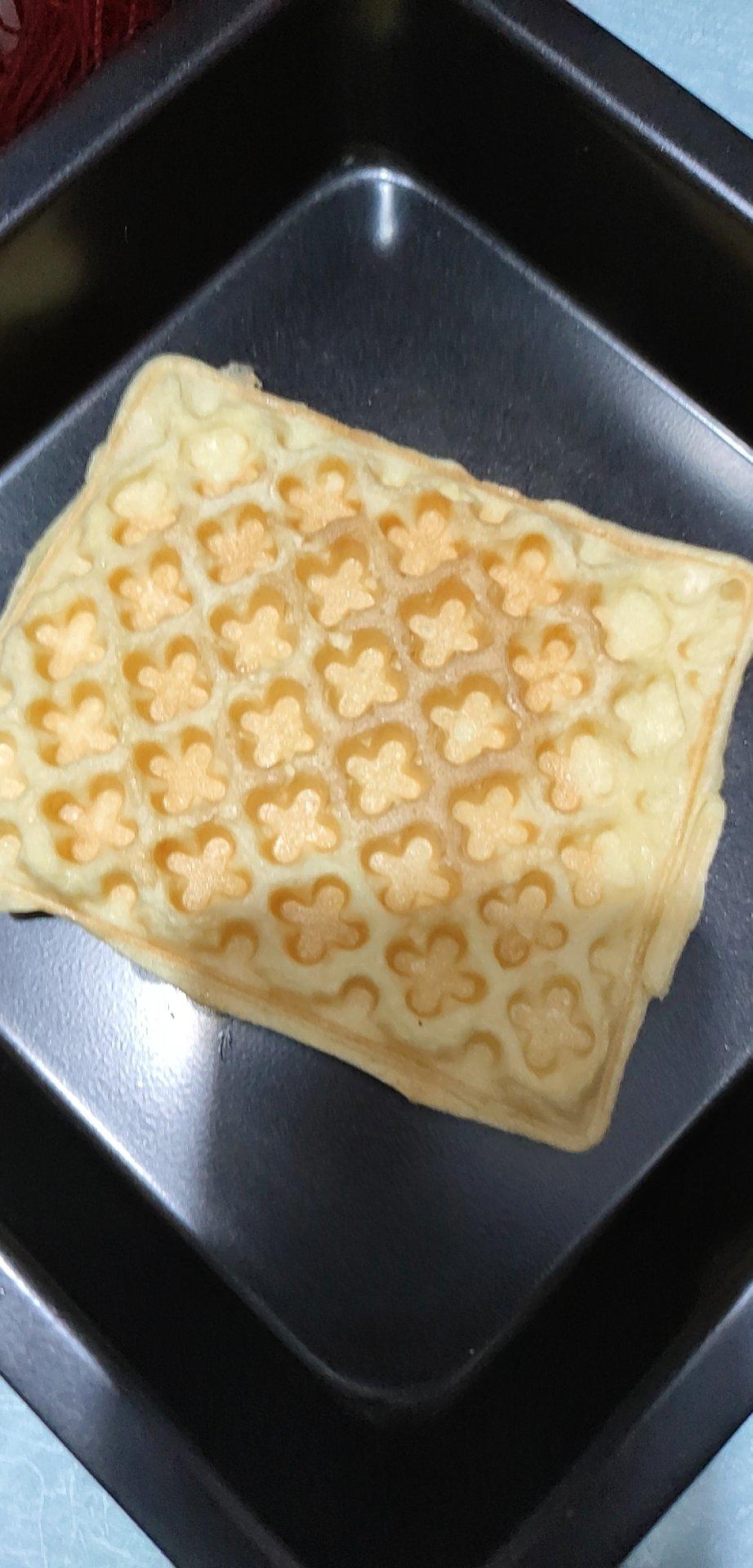 9m+宝宝辅食原味华夫饼