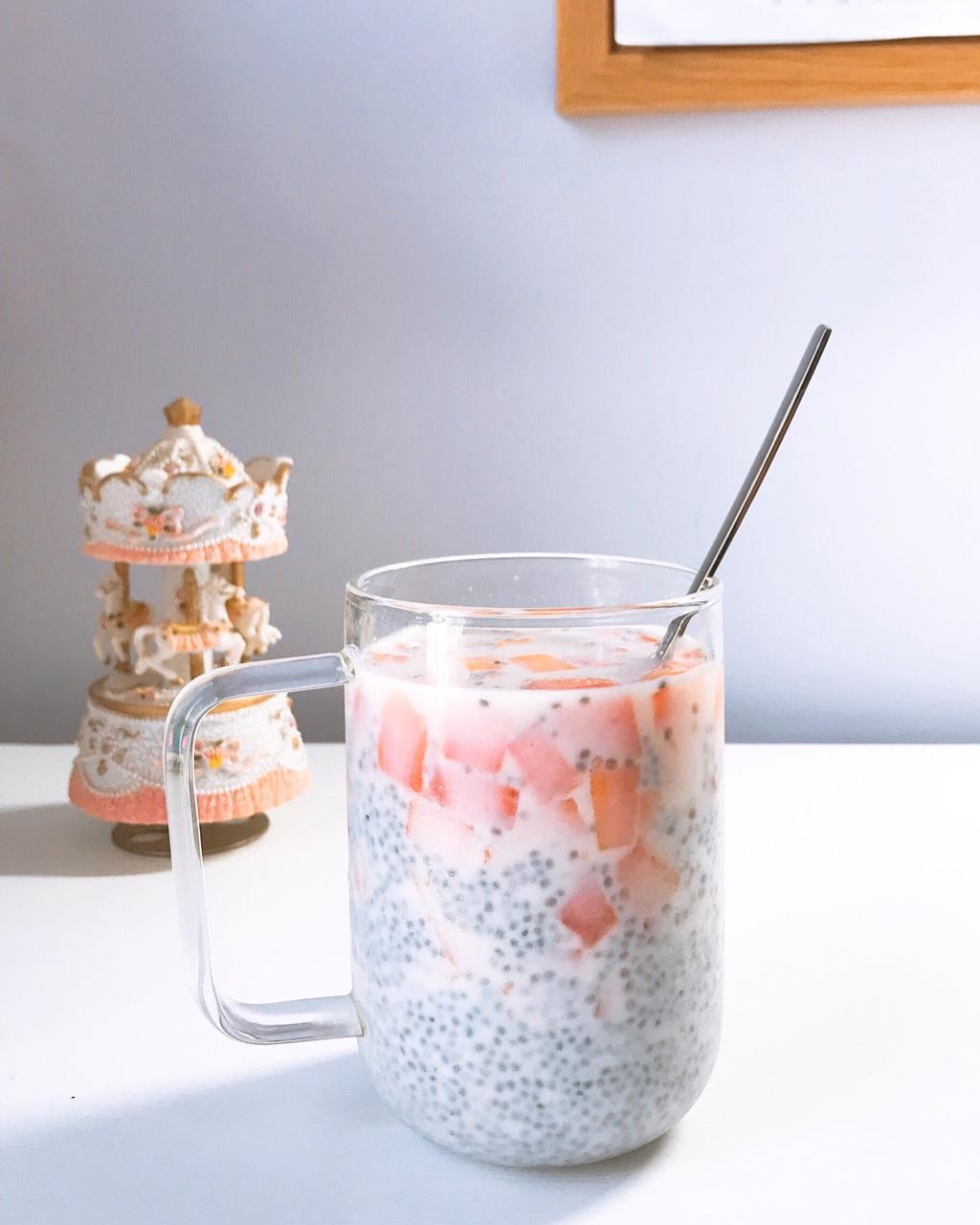 <万能公式>Chia seeds pudding (奇亚籽)
