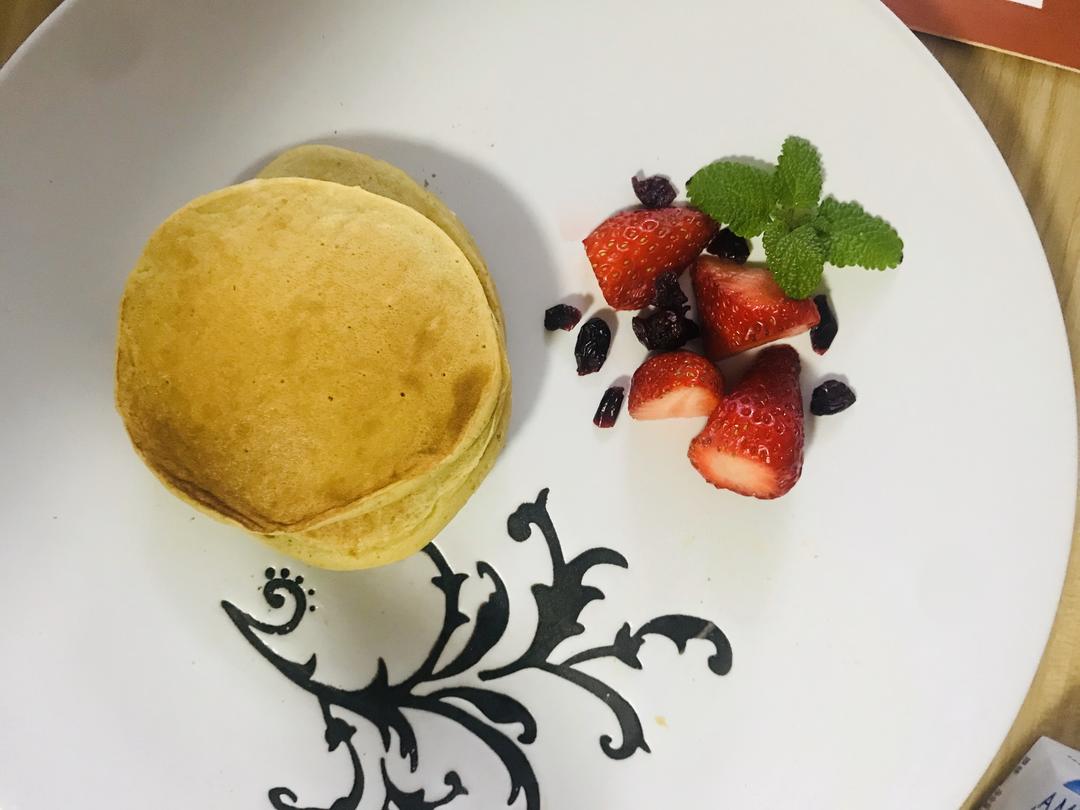 香蕉松饼🥞（营养早餐）的做法