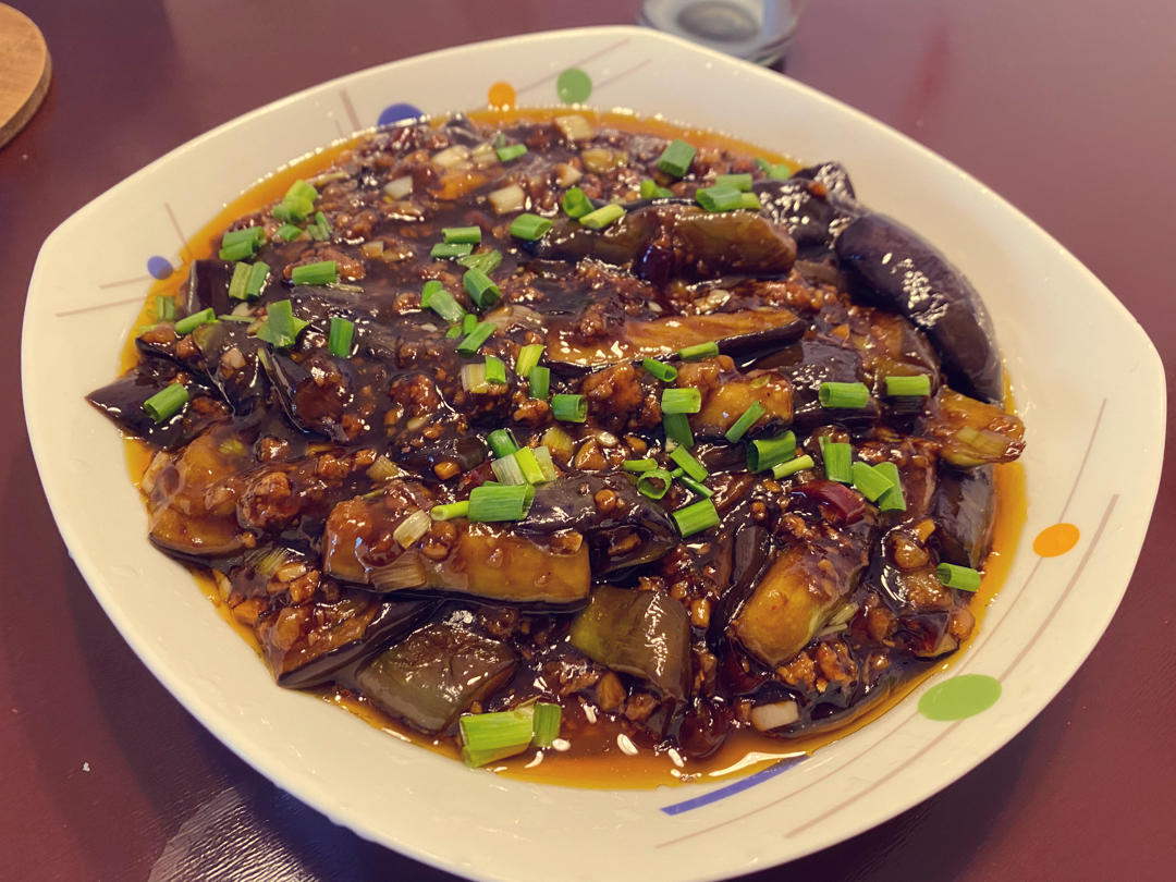 鱼香茄子极简版💜