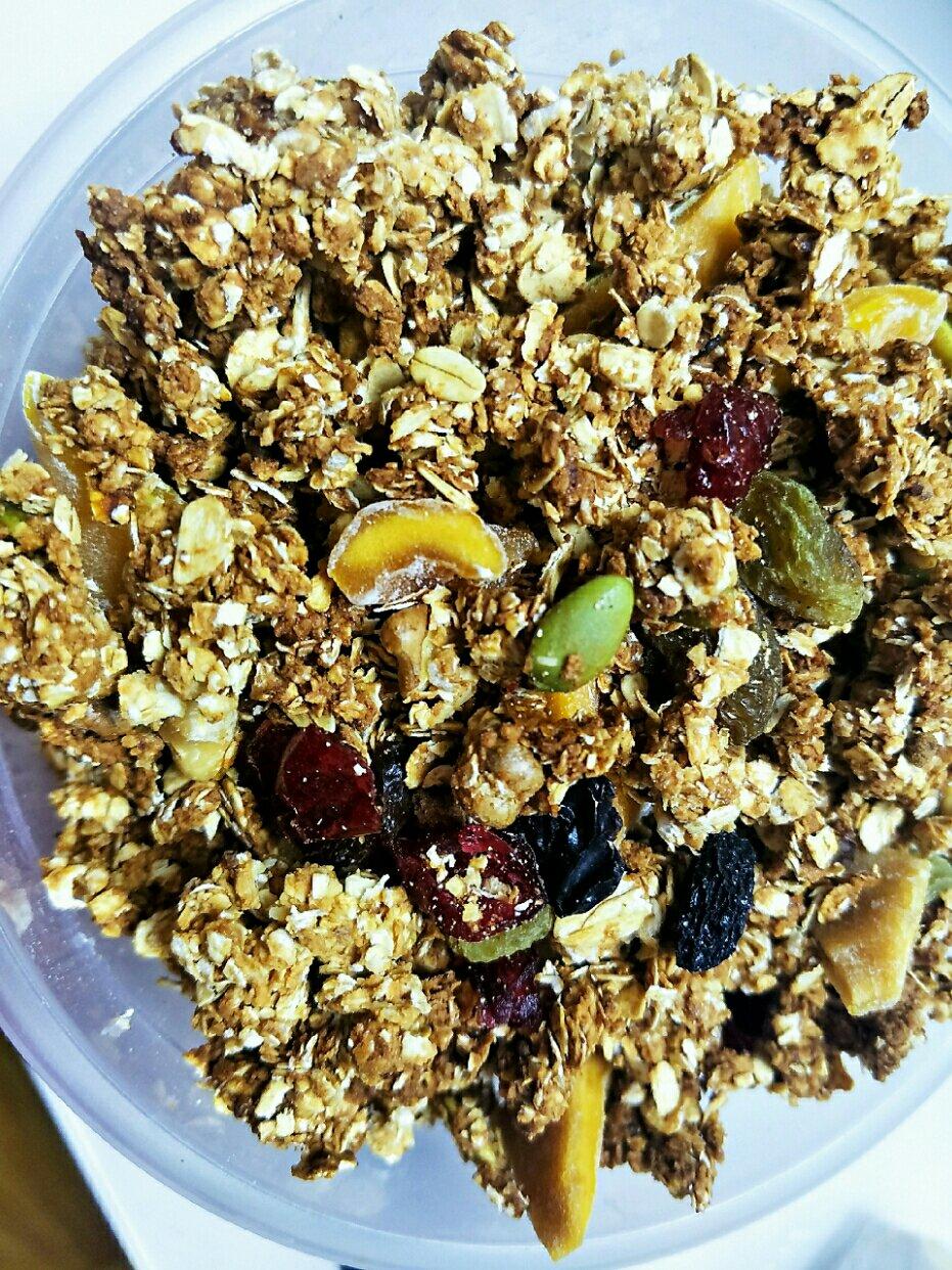 超快手烤麦片（健康小零食）