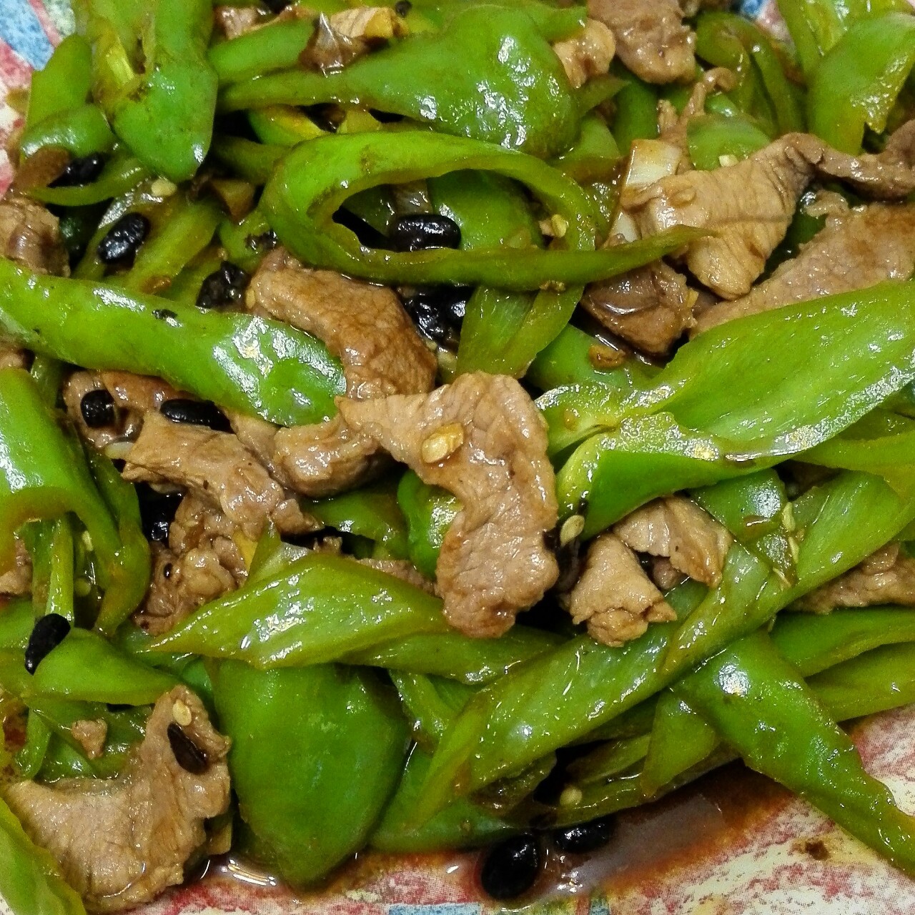 青椒肉丝