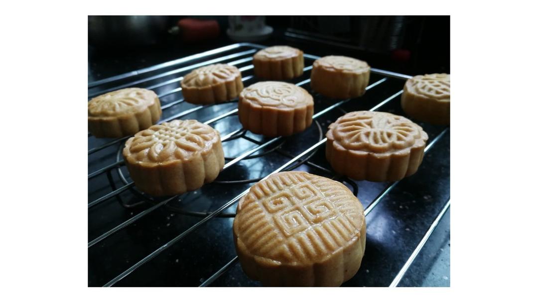 纯素烘培之广式月饼