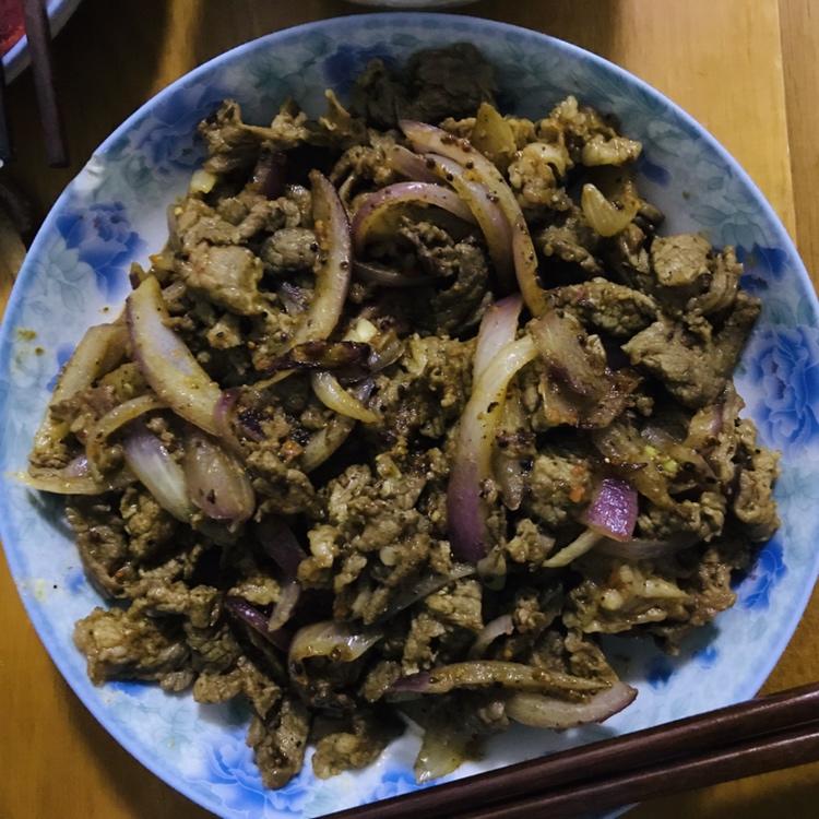 孜然牛肉（简单版）