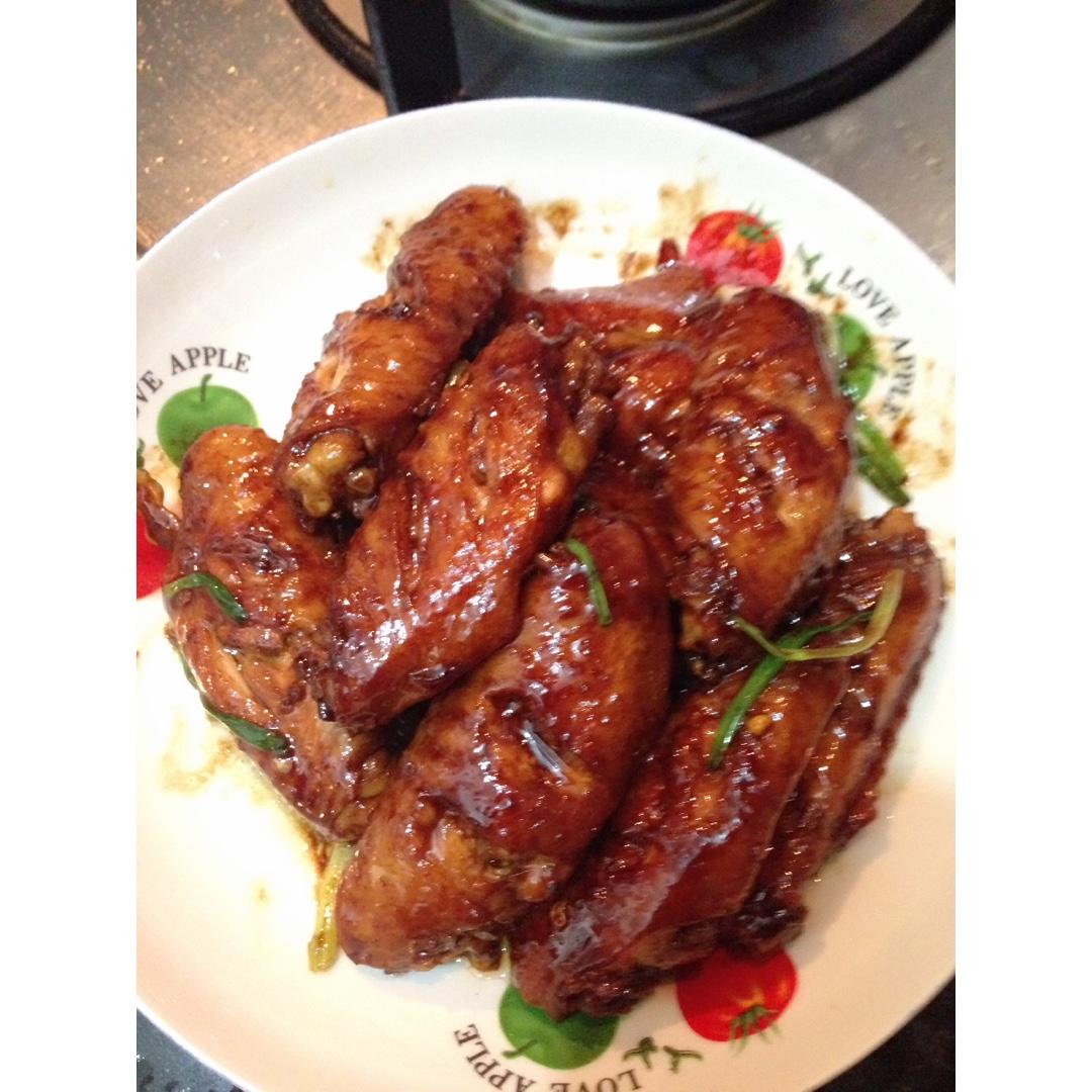 小妞儿1179做的红烧鸡中翅