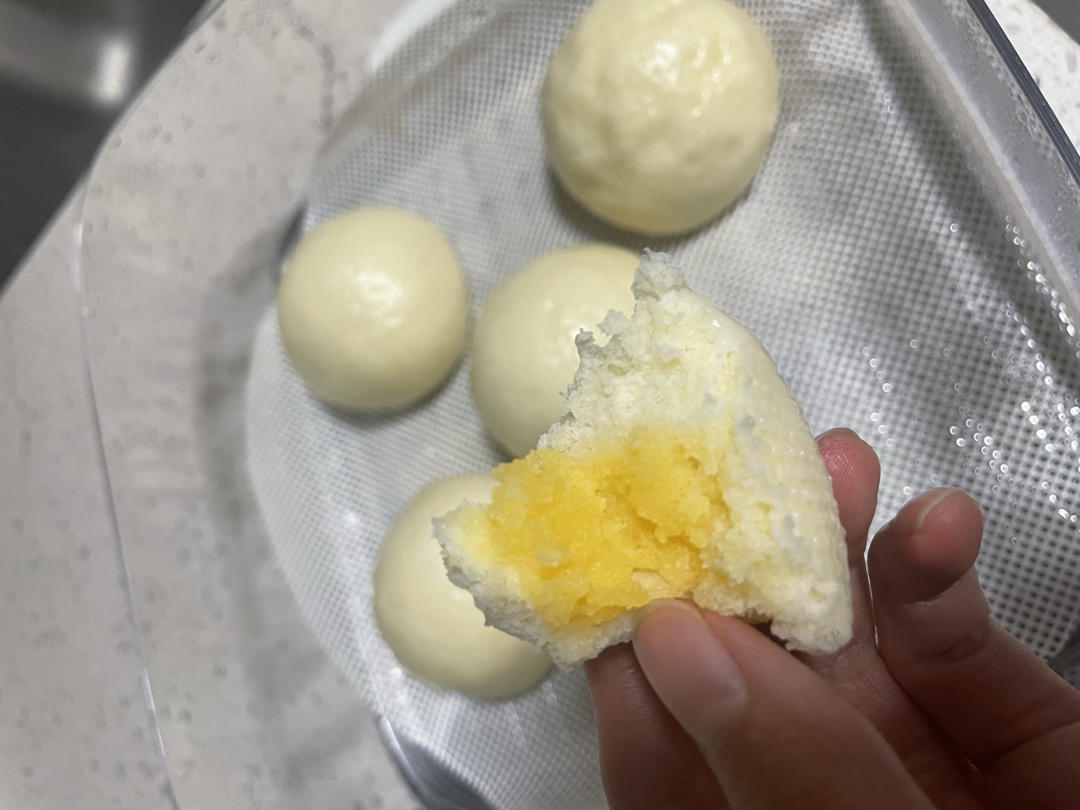 奶黄馅儿和奶黄包