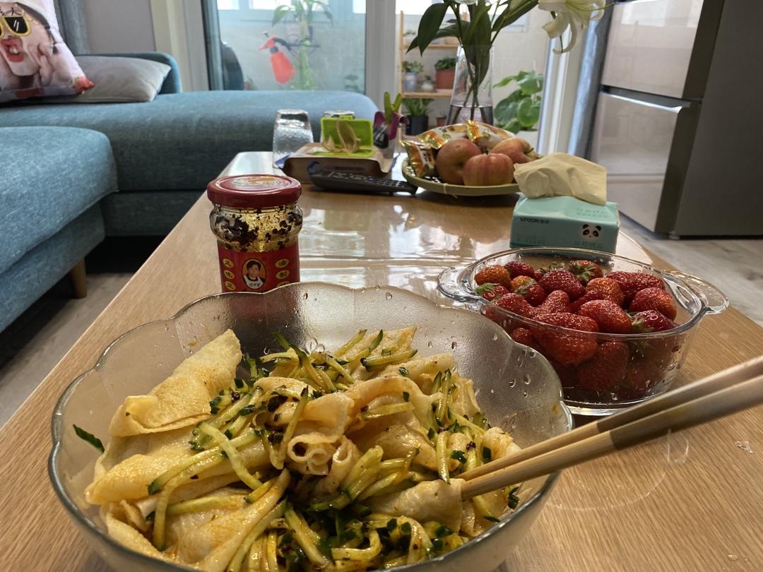 凉拌面皮（夏季菜🌹）