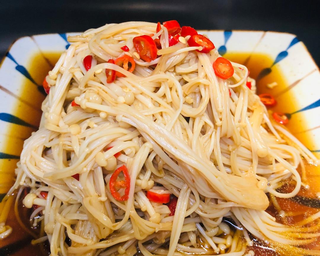 凉拌金针菇的做法