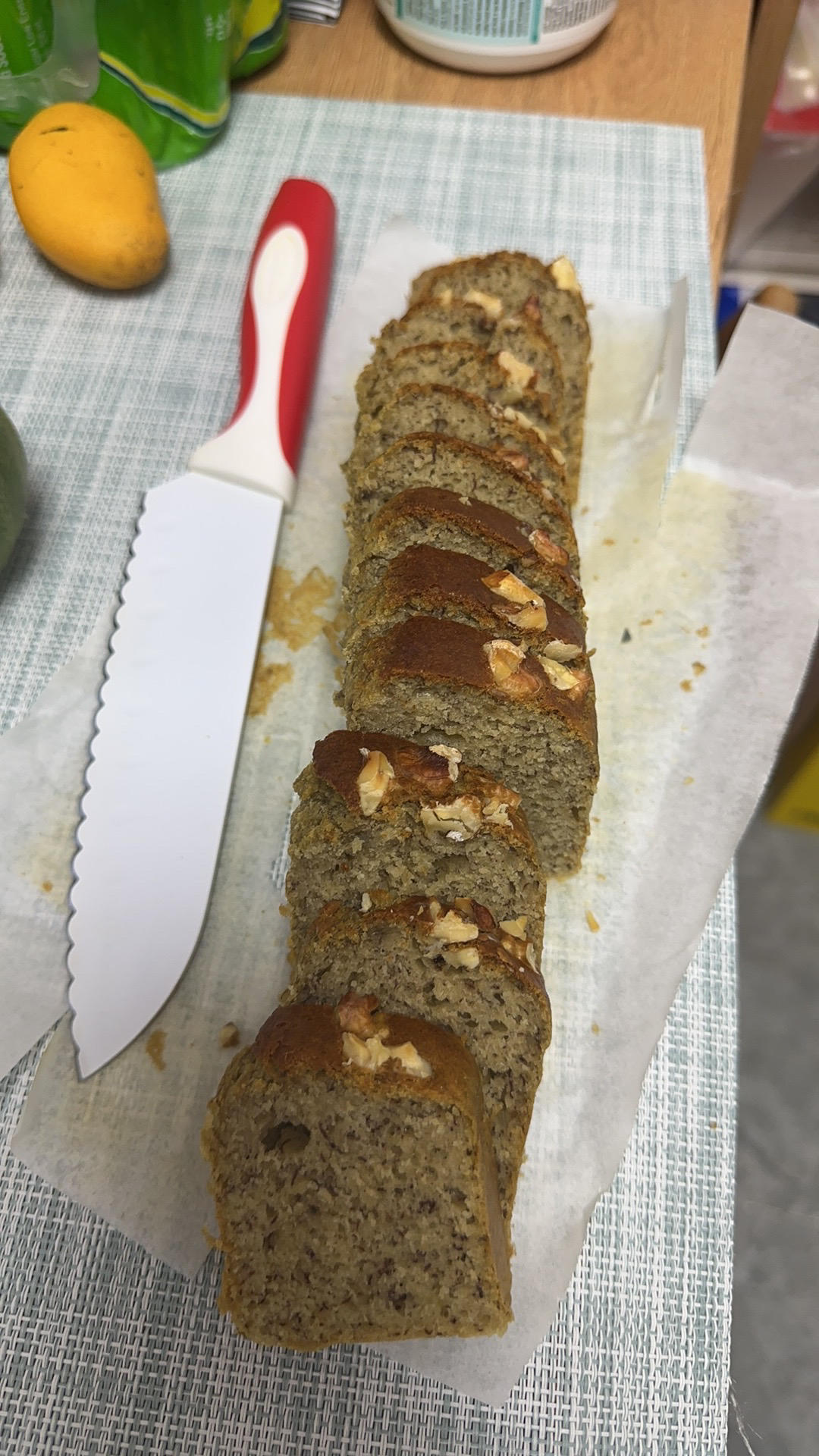 简易版香蕉核桃蛋糕