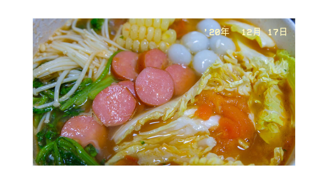 【3月北鼎珐琅铸铁锅食谱】番茄海鲜火锅