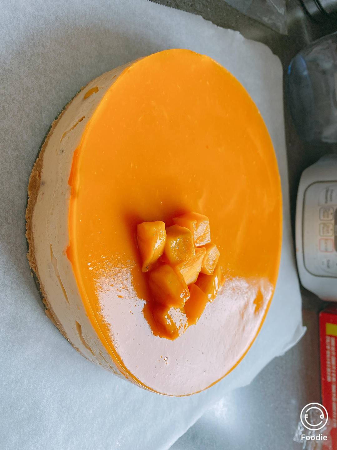 芒果慕斯蛋糕6寸8寸（新手也能一次成功）