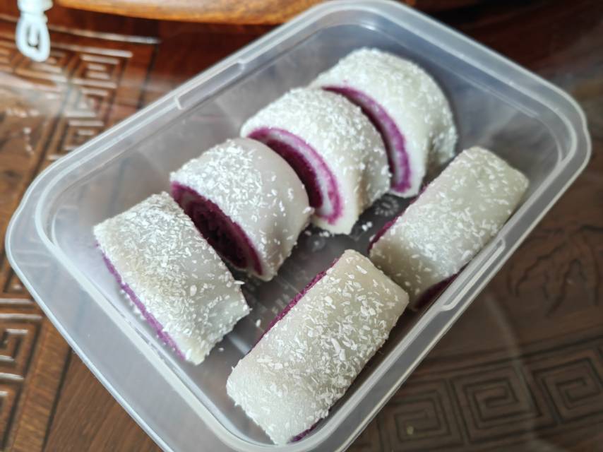 紫薯糯米卷（豆沙糯米卷）