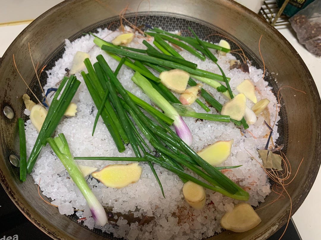 🦐虾系列~盐焗罗氏虾‼️