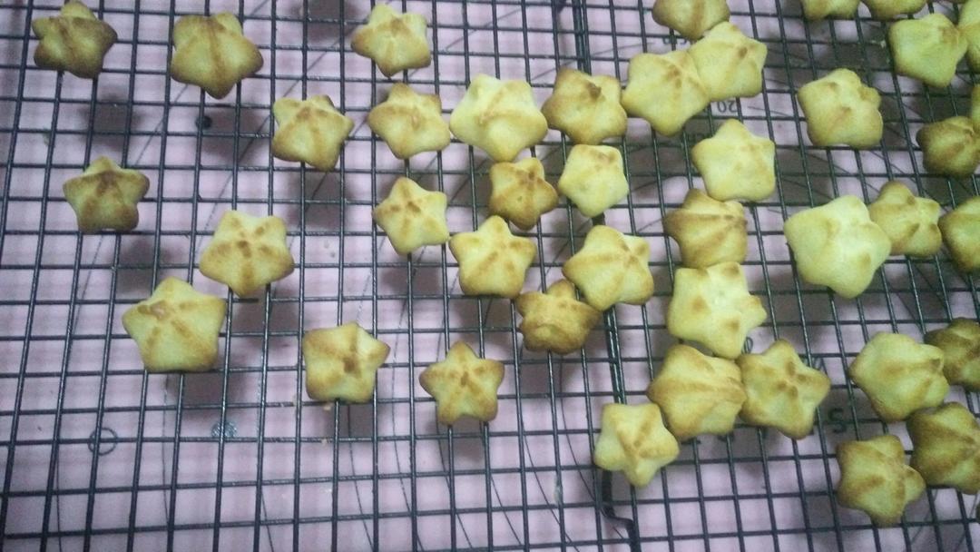 宝宝辅食：星星泡芙 草莓味