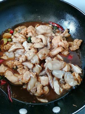 超级下饭的干锅鱼杂的做法 步骤8