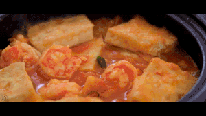 豆腐番茄虾仁煲的做法 步骤16