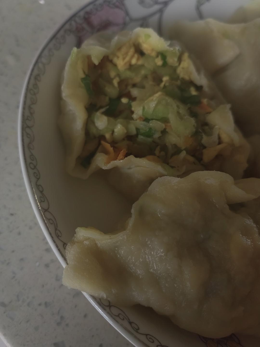 素饺子的极致美味 西葫芦鸡蛋饺子