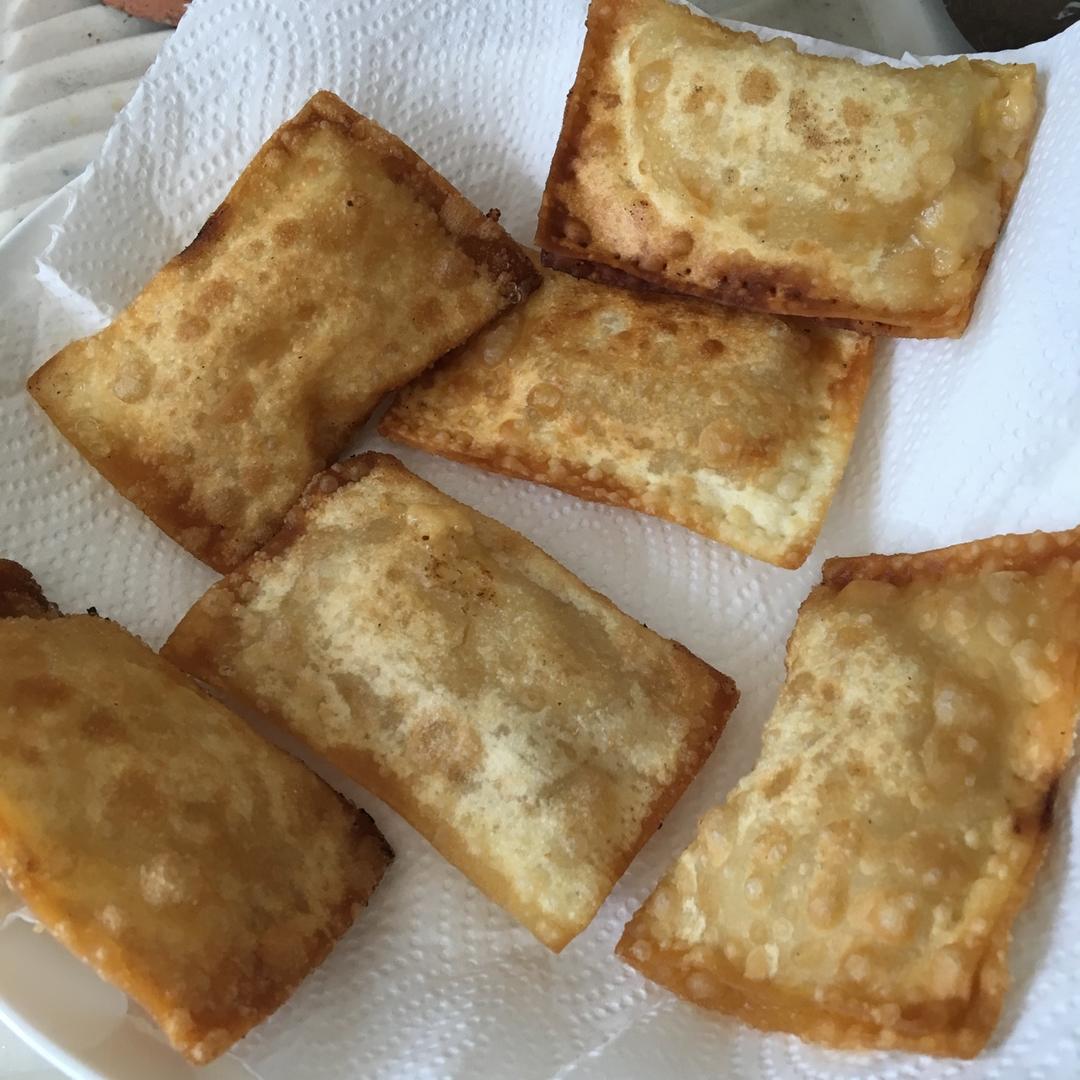苹果派（馄饨皮版，三种做法）