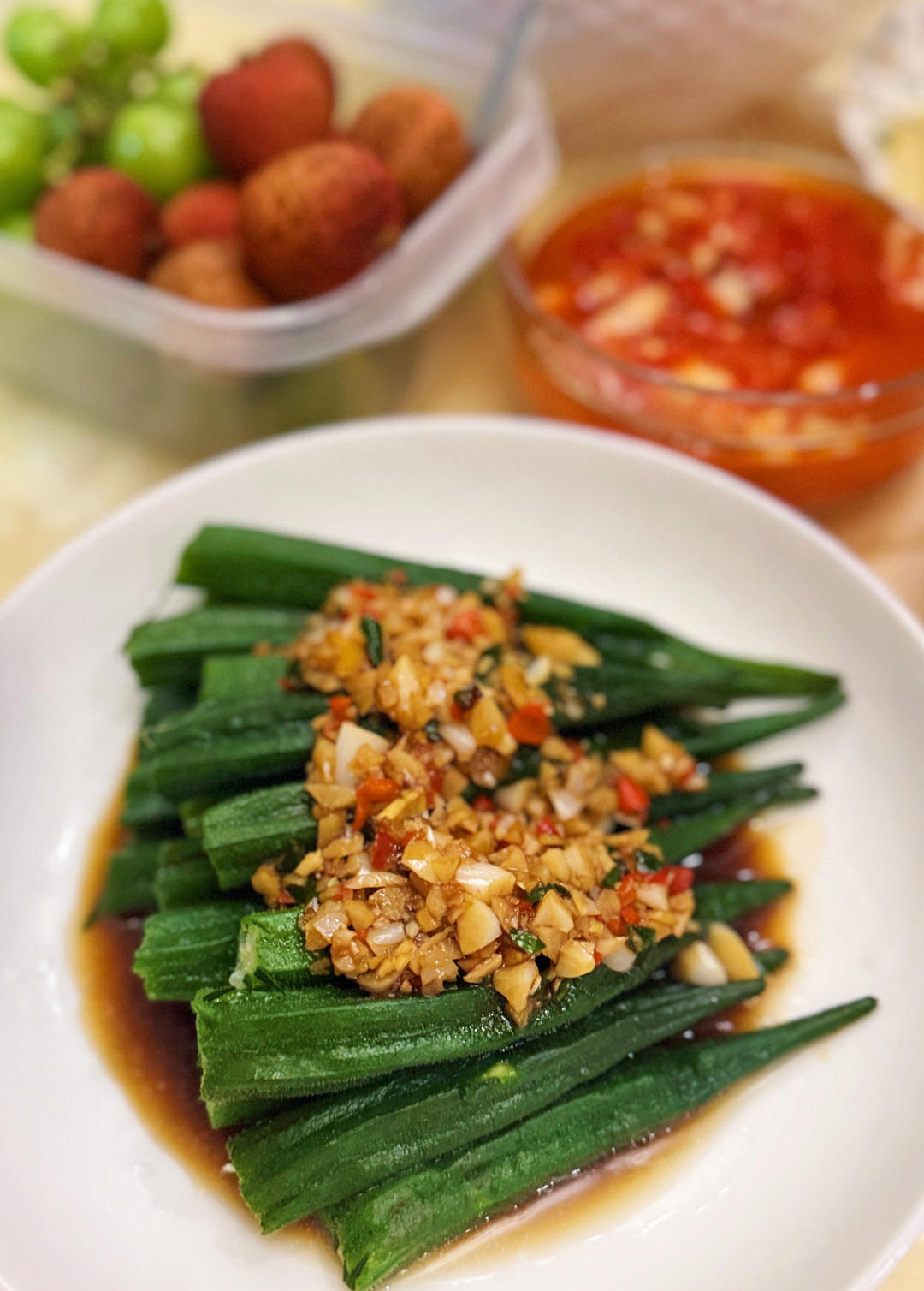 川味凉拌秋葵