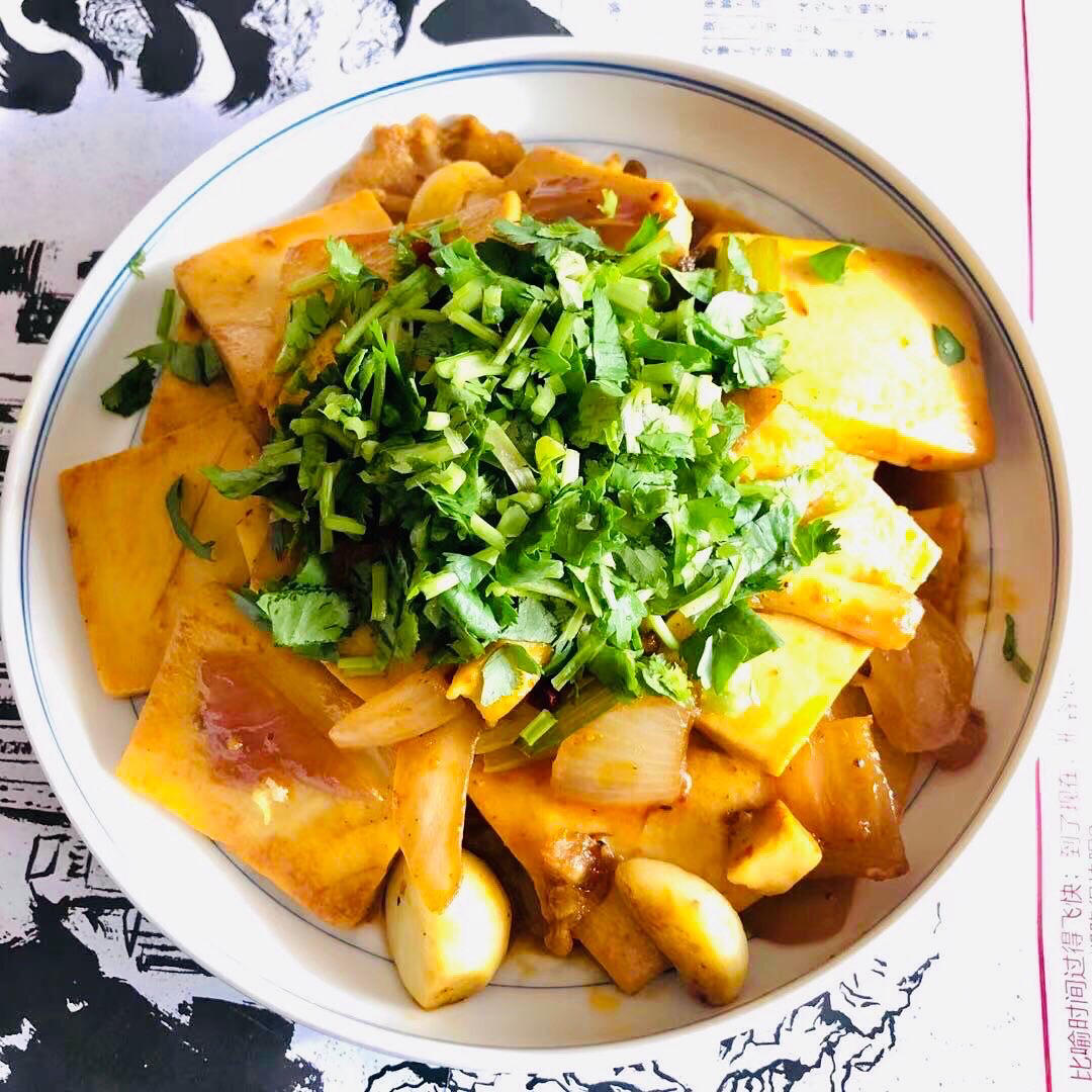 干锅千页豆腐