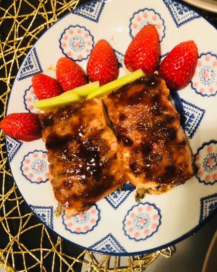 烤三文鱼 简单又好吃