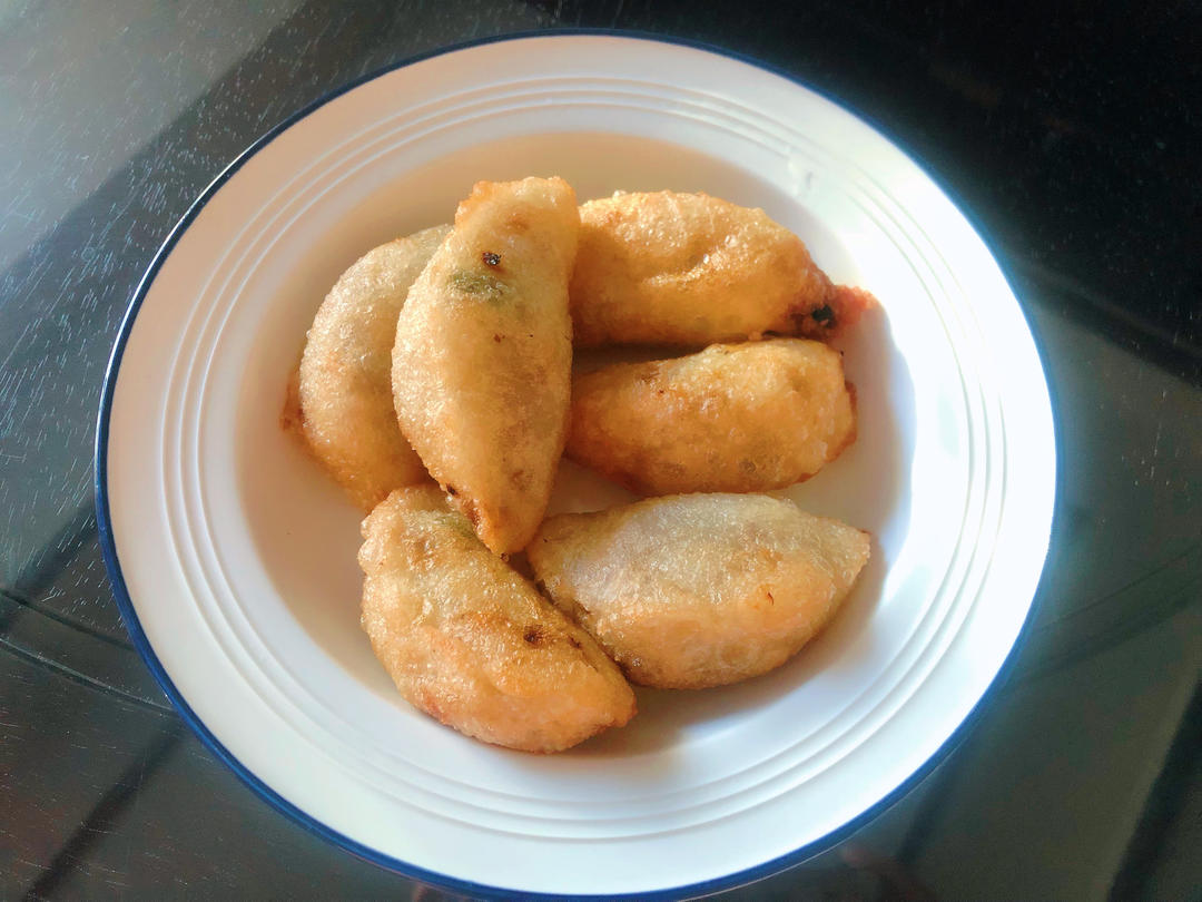 【咸水角】饺子炸着吃，果然广东人最讲究！