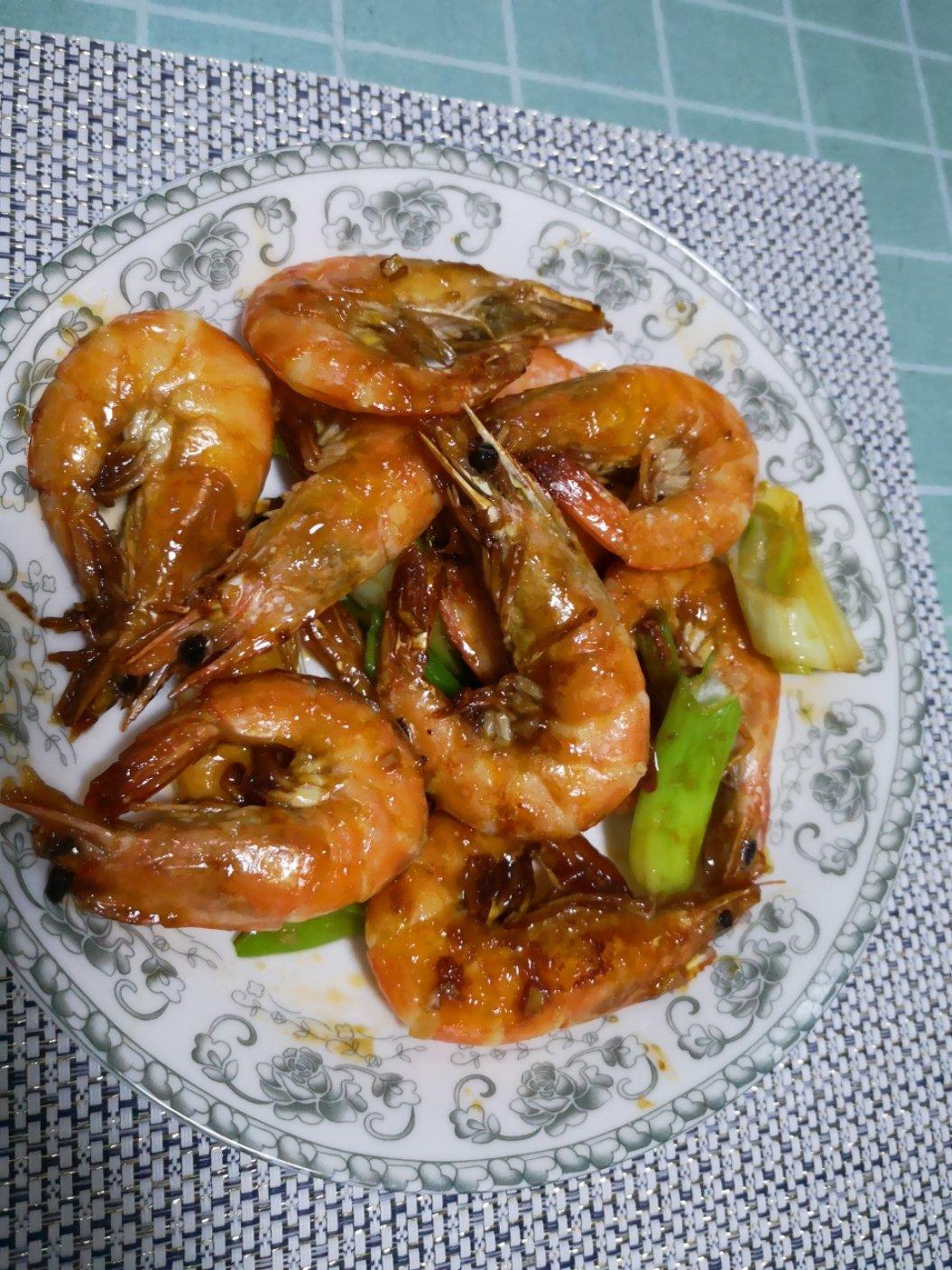 油焖大虾