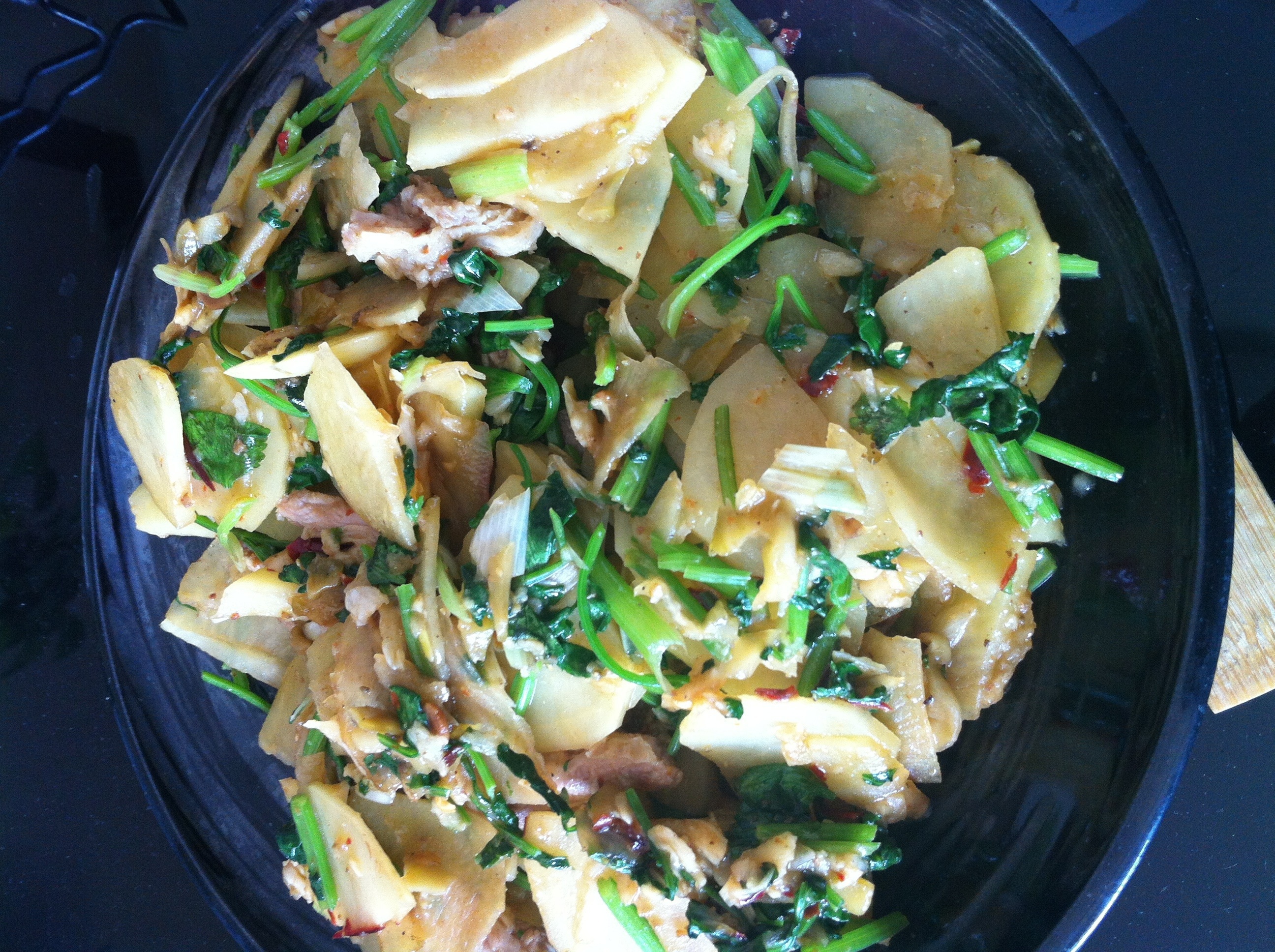 孜然烧烤土豆之无烤箱版