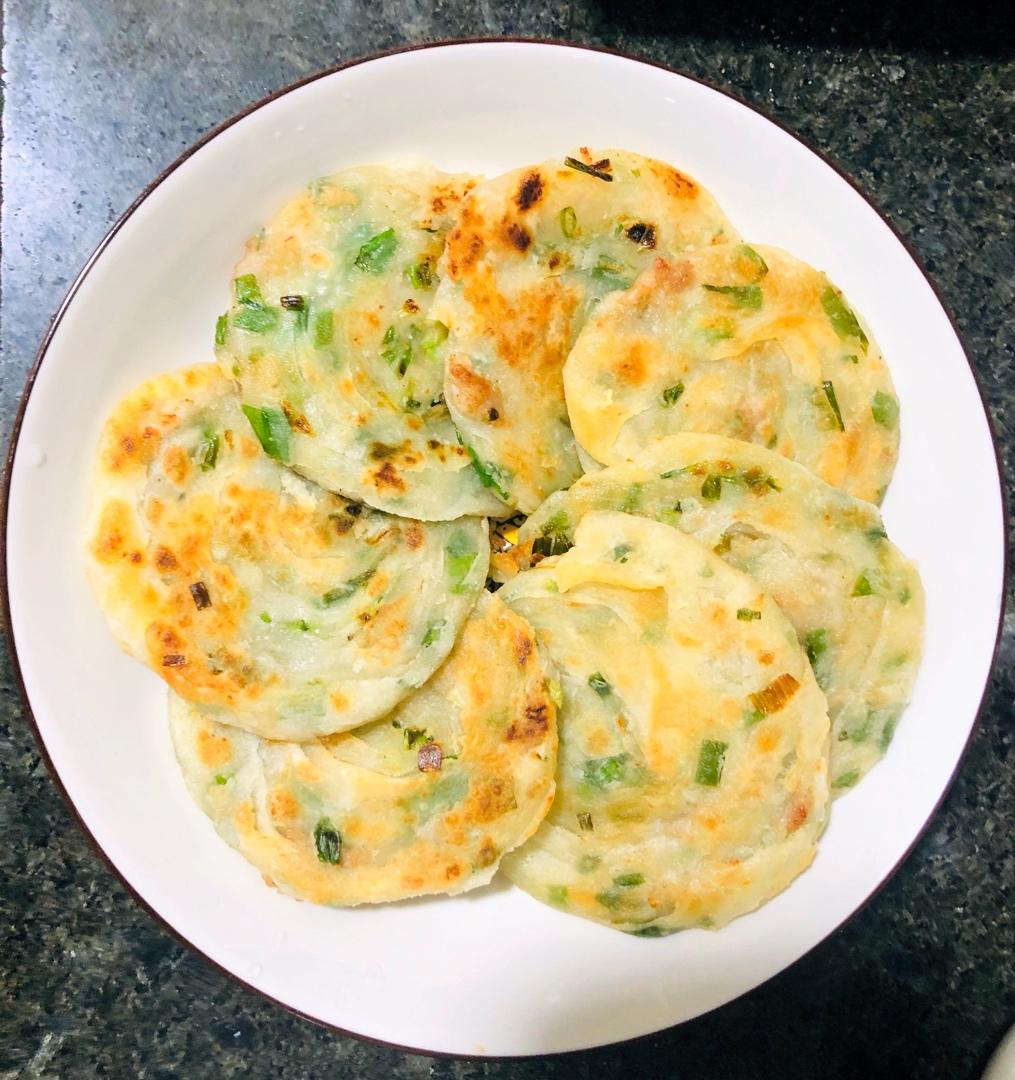 快手懒人版葱油饼❗️㊙️简单易做❗️超级酥脆❗️