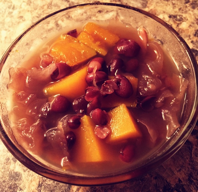 【南瓜红豆糖水图片】姗姗未来迟_下厨房