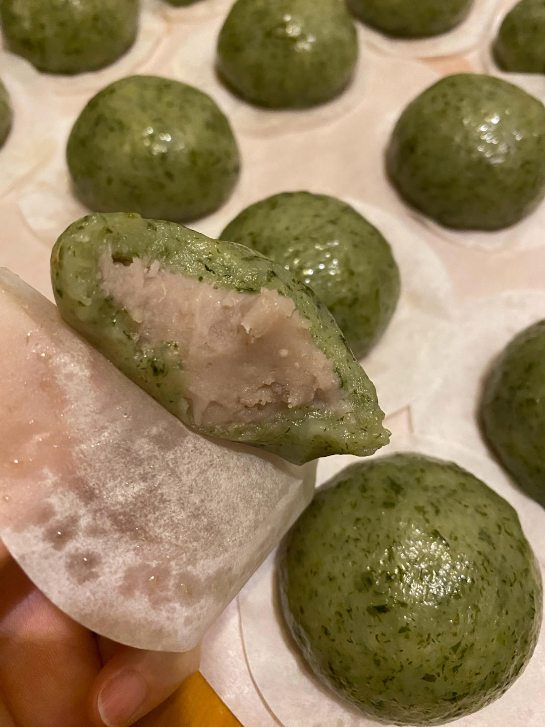 香糯可口的青团