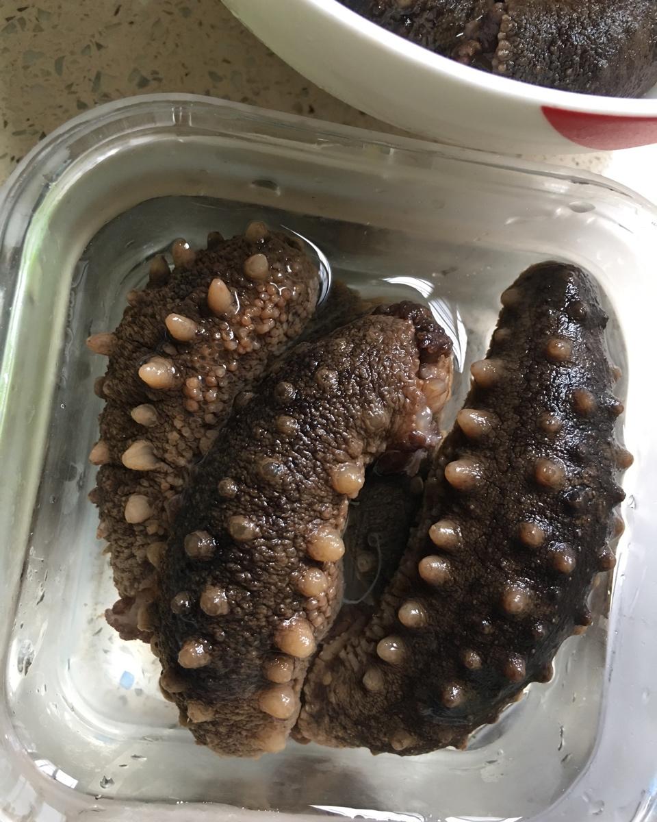 海参焖冬菇
