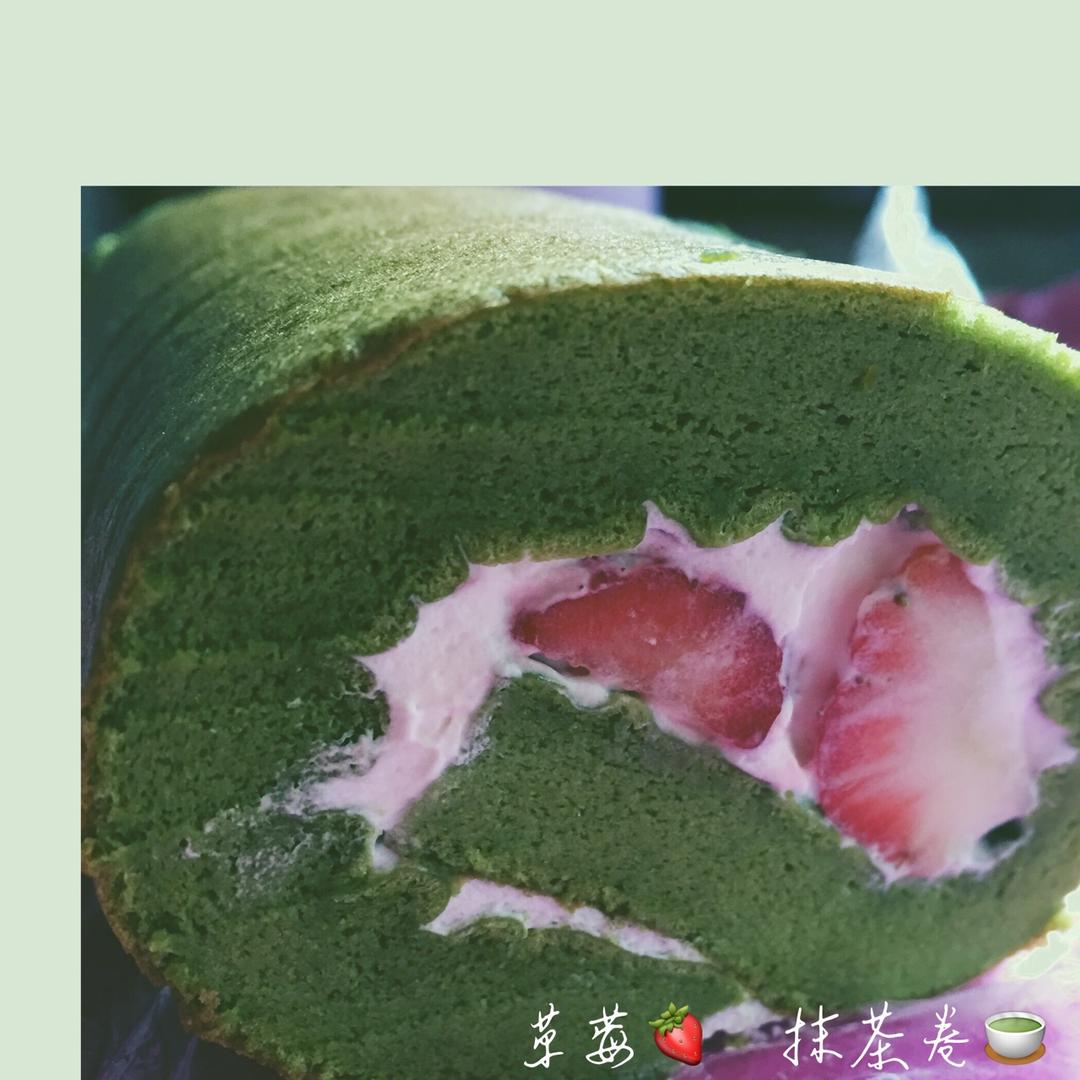 烫面抹茶蛋糕卷（卷不易裂）