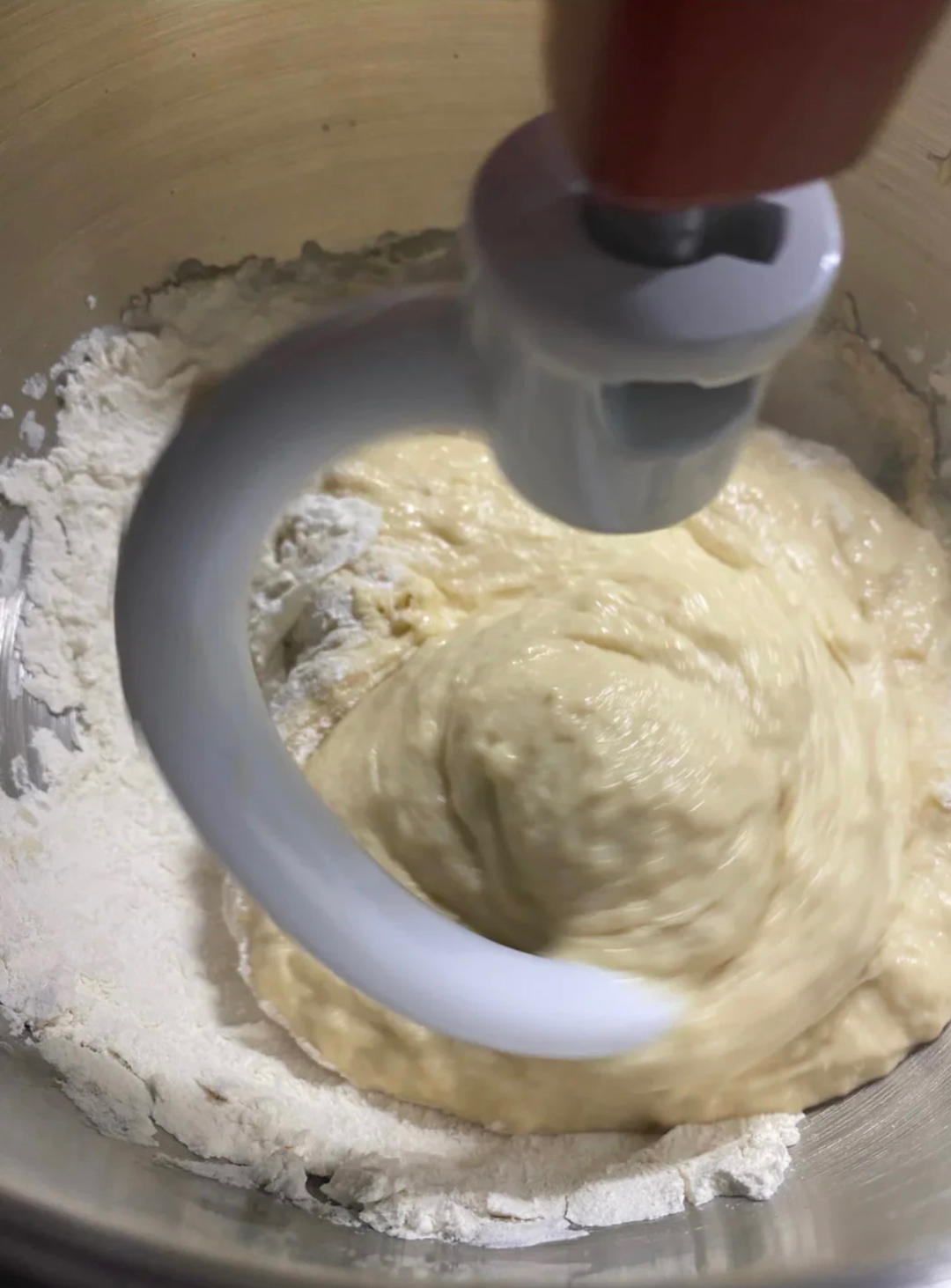 纯奶手撕吐司的做法 步骤1