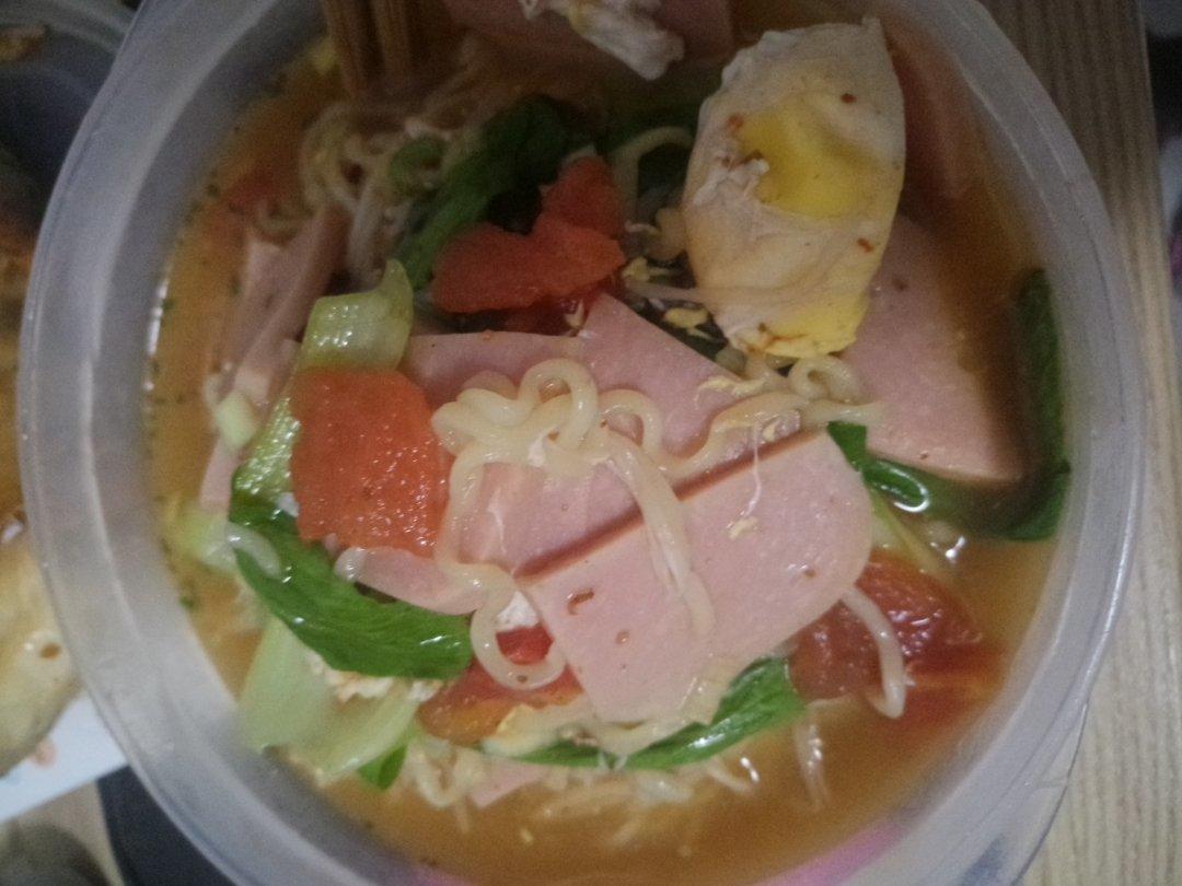 一人食の不止方便面