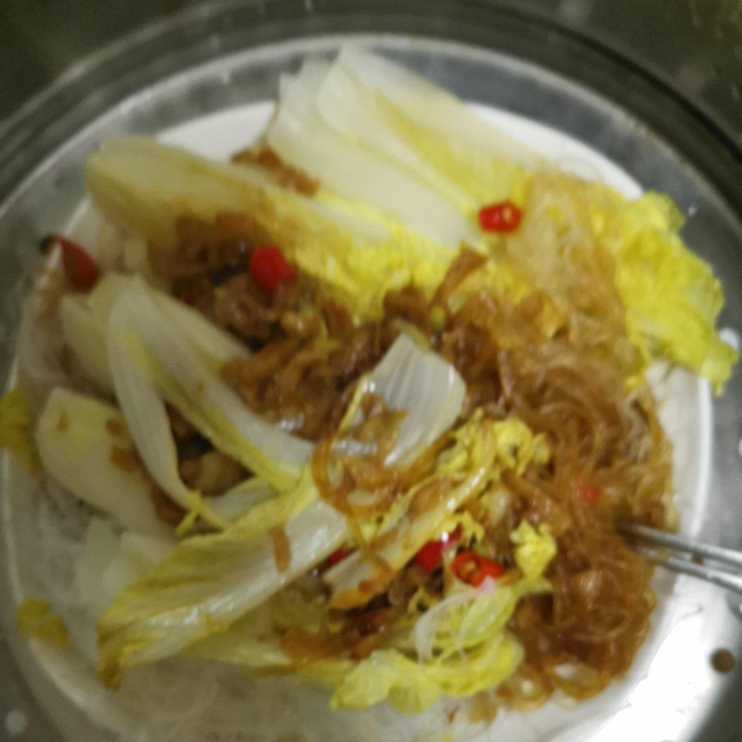 蒜蓉粉丝蒸娃娃菜
